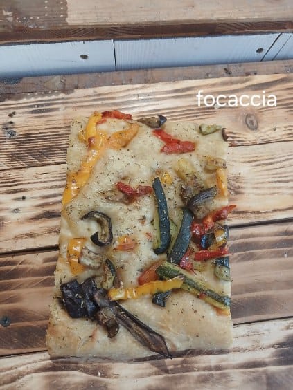 Focaccia artisanale garnie